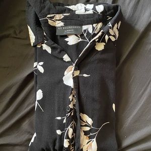No Boundaries Floral Shirt